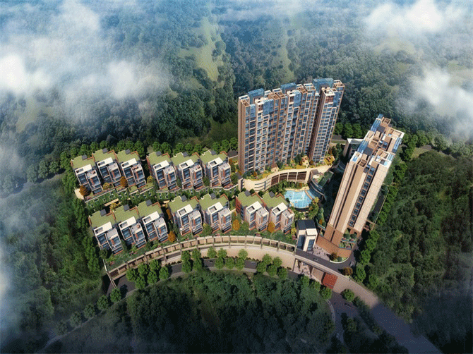 京基云景梧桐花園別墅室內軟裝設計動態(tài)