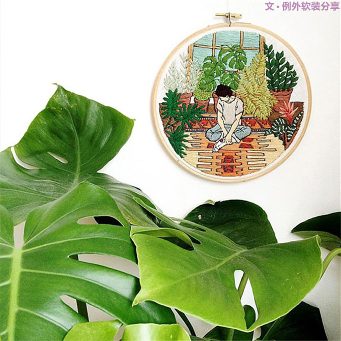 這樣的植物新玩法，你絕對沒見過，不看后悔！-別墅設(shè)計,軟裝設(shè)計,室內(nèi)設(shè)計,豪宅設(shè)計,深圳例外軟裝設(shè)計公司