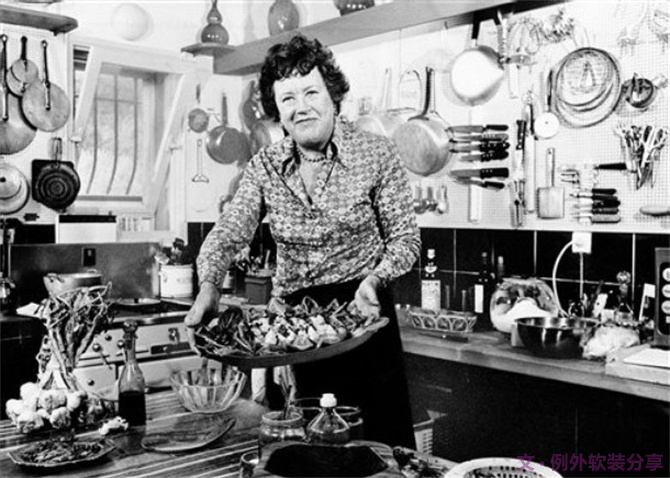 對于潔癖這件事，你們都應(yīng)該學(xué)學(xué)Julia Child-別墅設(shè)計,軟裝設(shè)計,室內(nèi)設(shè)計,豪宅設(shè)計,深圳例外軟裝設(shè)計公司