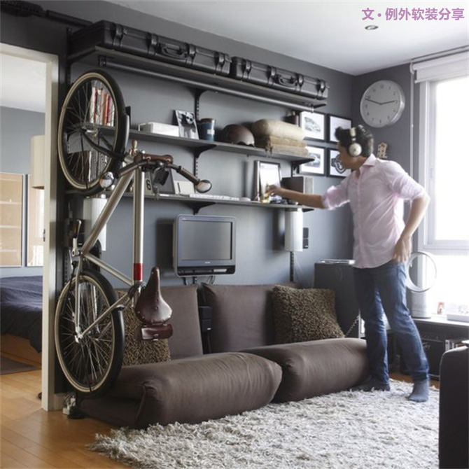 冬季不騎的自行車這么做，裝飾出行兩不誤-別墅設(shè)計(jì),軟裝設(shè)計(jì),室內(nèi)設(shè)計(jì),豪宅設(shè)計(jì),深圳例外軟裝設(shè)計(jì)公司