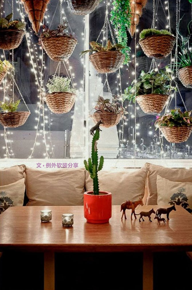 這種任性的綠植新玩法，你值得一試！-別墅設計,軟裝設計,室內設計,豪宅設計,深圳例外軟裝設計公司