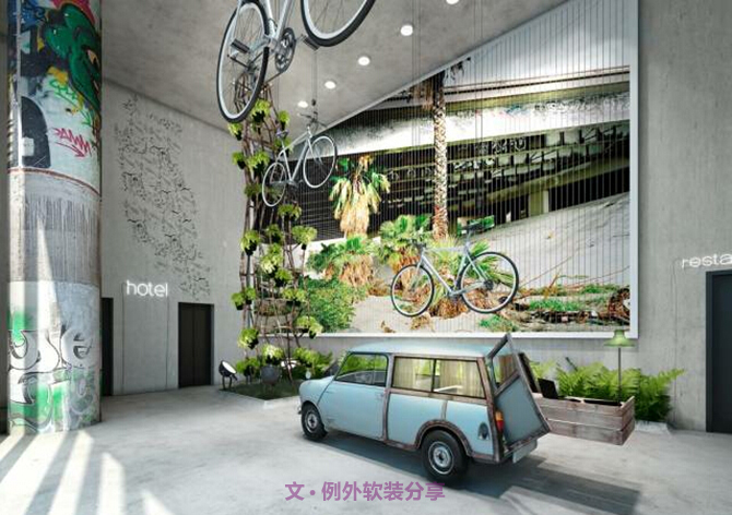 室內(nèi)設(shè)計(jì)師一任性，豪車也成裝飾品