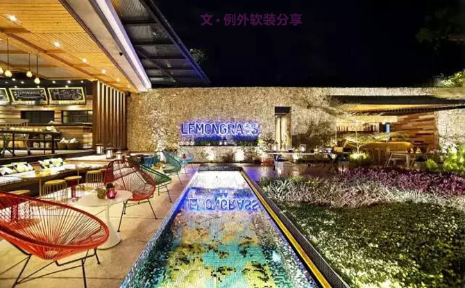熱帶景觀生態(tài)餐廳，讓你未吃先醉-別墅設(shè)計,軟裝設(shè)計,室內(nèi)設(shè)計,豪宅設(shè)計,深圳例外軟裝設(shè)計公司